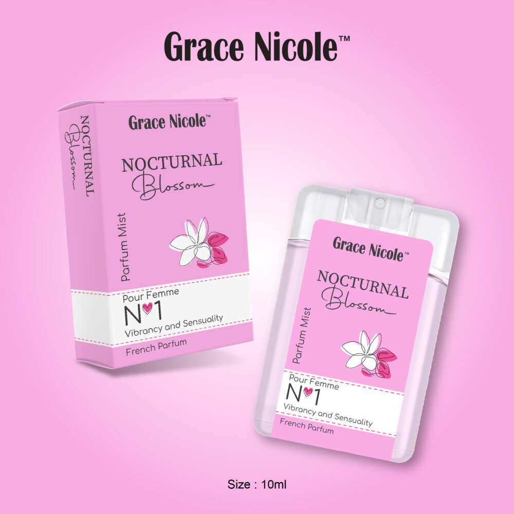 Grace Nicole Pocket Size Parfume Mist Pour Femme 10ml Bottle - Image 2